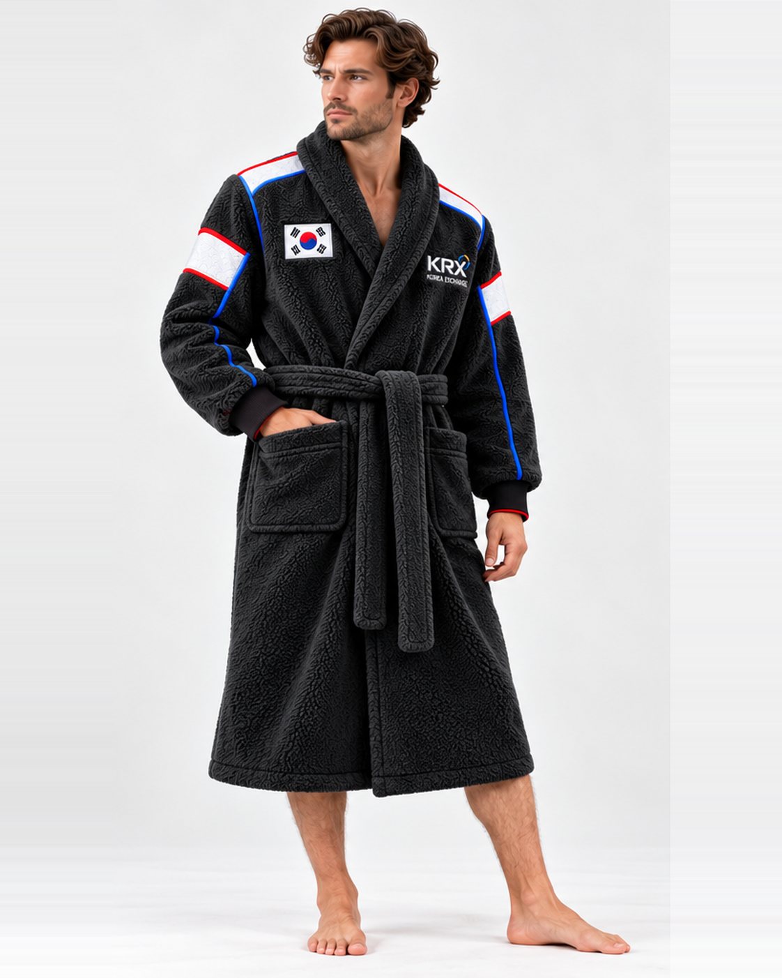 Trading Collective Seoul — Charcoal Trading Robe product concept photo 2